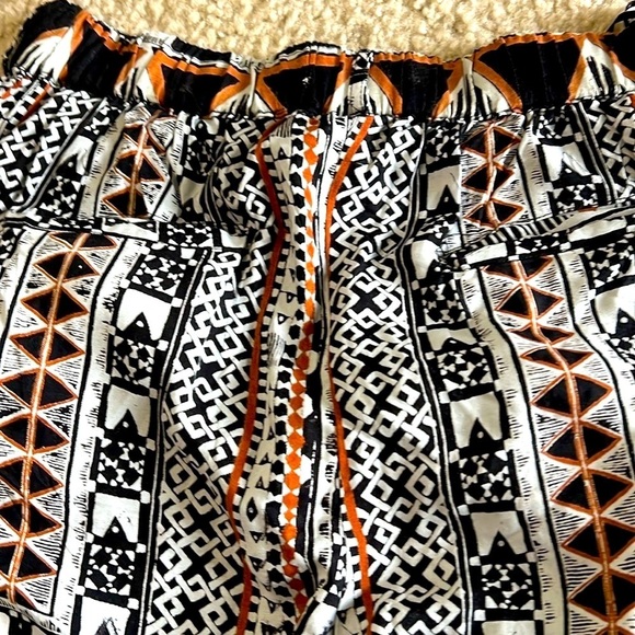 Angie Bohemian Rayon Joggers Boho Hippie Lightweight. Size S - Picture 11 of 11